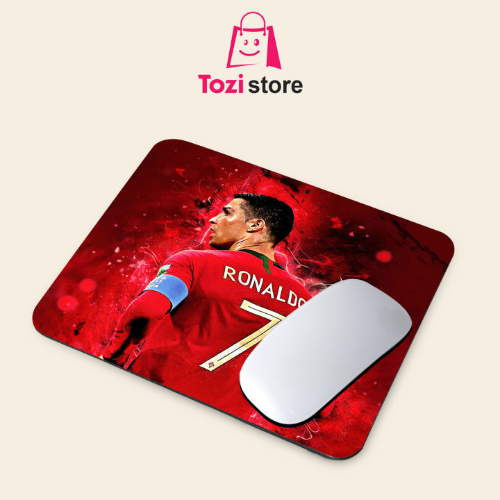 Gaming Mouse Pad Premium  8" x 6.5  Thick Non-Slip Rubber Base, Smooth Cloth Surface for Precision Control - Tozistore