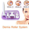 Derma 6 in 1 Micro Needle SKin Therapy Derma Roller Kit For Face & Body. 