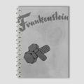 Spiral Notebook A4 or A5  -  Frankenstein. 