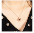 Projection Necklace 100 Languages I Love You Pendant Jewelry For Lover Girlfriend 2022 Trendy Couple Romantic Cute Accessories. 
