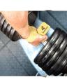 Premium 2"/5Cm Wide Genuine Leather Lifting Straps. 