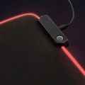 GMS-WT-5 RGB Gaming Mouse Pad 14 Lighting Modes Glowing Led Mouse Pad Non-Slip Rubber Mat 35cmx25cm. 