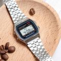Luxury Quartz Vintage Classic Digital Led Wrist Watch For Men & Women With Alarm & Light. 