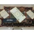 dressing and table sheets,side table cloth,cover sheets,3 pcs ,beautiul designs. 