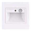 2Pcs Recessed in Steps Ladder Wall Lamps Led Stair Light PIR Motion Sensor Infrared Human Body Induction Step Lamp 1.5W Stairway Aisle Lamp. 