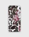 S7 Edge Case Cover Hybrid Soft- Samsung  Flower Pattern - 1Cover2365. 