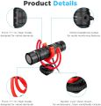 3 Years Warranty - BOYA Dual-Capsule Condenser Microphone by-MM1 PROAndroid Camera Camcorder PC. 