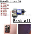 Full Set Main Back And Front Facing Periscope + Wide Camera Flex Cable For Samsung Galaxy Note 20 Note20 Ultra 5G. 