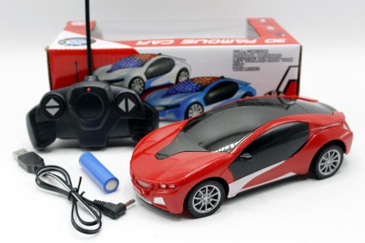 3D%20Famous%20Car%20Remote%20Control%20Car%20With%203D%20Lights%20-%20Rechargeable%20-%20Image%203
