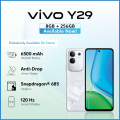 vivo Y29 - 8GB RAM - 128/256GB ROM - 6500mAh Battery - SDM 685 - 120Hz Display. 