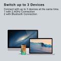 A4Tech FB35CS - Bluetooth + 2.4G Wireless - Rechargeable Type C - Silent Clicks - 2000 DPI - Connects 3 Devices - For PC/Laptop/Tablet/Smart TV. 