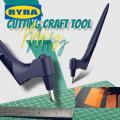 Gyro Cut Craft Tools Stainless Steel Gyro Cutter 360-degree Paper Knife Gyro-cut Pro Safety Cutter Art Cutting Tool. 