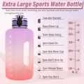 GEMFUL Water Bottle 2.2 Litre Big Sports Water Jug BPA-free Leakproof for Gym Travel Camping Outdoor Sports. 