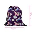 Anime Black Butler Drawstring Bag Boys Girls  Backpack Sebastian Michaelis Cartoon Student School  Bag Teen  Travel Knapsack. 