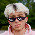 Thug Life Glasses for Kids, PUBG glasses, Tik Tok glasses, Youtube glasses, for social media. 