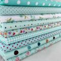 100% Cotton 9 Assorted Pre Cut Charm 10" Squares Quilt Fabric F209. 