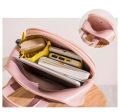 3 style use shoulder Bag, backpack+cross body+hand carry.Rich look mini back pack. 