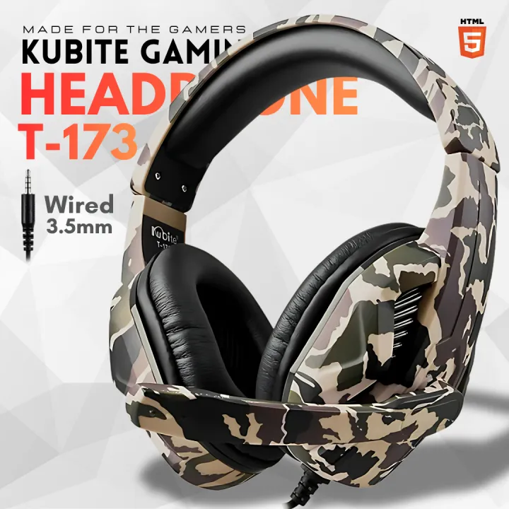 PRO Gaming Headphones with Mic | Deep Bass Stereo Surround Sound Over ...