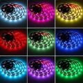 LED Color Changing Lights 16 Colors Multicolor LED Strip Lights Full Set (Strip Lights + Remote Controller + Power Adapter) Waterproof IP67 Tube Covered. 