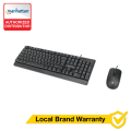 Manhattan Wired USB Keyboard and Mouse Set. 