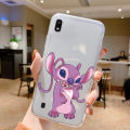 Classic Stitch Case For Samsung Galaxy A10 Phone Cover Cartoon Girl Gift Soft TPU Coque Funda For Samsung A 10 galaxyA10 Cute. 