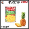 Polac Pineapple Broken Slices cane in Heavy Syrup 565gm Tin Pack Polac Pineapple is a Delicious and Convenient Canned Fruit Imported and High Quality Product. 