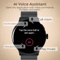 Faster Nerv 4 Pro Smart Watch 3-in-1 metallic Silicon Strap and locket 1.43-Inch AMOLED Display Smartwatch with 7-10 Days Battery, Stylish Zinc Alloy Chain Locket, Smart Watch for Men and Women, Golden. 