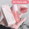 Clear Lip Gloss | Fruity Lip Oil | Transparent Lip Gloss | Hydrating & Plumping Lip Serum | Non-Sticky Korean Jelly Lip Gloss for Soft, Glossy Lips | Lightweight Glass Shine for Beauty Lovers & Professionals. 