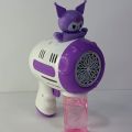 Space Bubble Gun For Kids, Cute Cartoon Bubble Gun Kuromi Character - Full Automatic Bubble Machine with Colorful Lights Effect LEAK-PROOF Bubble Gun Toy for Toddlers 5000+ Bubbles Per Minute for kids and toddlers. 