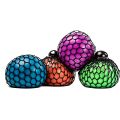 Magic Colour Changeable Grape Mesh Squish Ball Stress Release Toy Squeezing Rubber Vent Grape Ball, Hand Wrist Toy. 