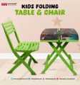 Maxware Kid's Folding Chair and Table Set | Kid's folding chair and table set for study, enjoy meal and play games. 