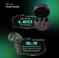 Number Super Buds Pro GT9 ENC Gaming TWS Bluetooth Headset  (Commando Black, True Wireless). 