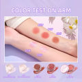 Color Changing Gel Blusher Warm Temperature Change Blush Cream Multi-use Blusher Lip Liquid Blush Cheek Cream Glossy Face Blush. 