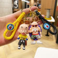 Creative Cartoon Anime Dragon Ball Hand Rope Keychain Trendy Blind Box Doll Backpack Pendant Sun Wukong Small Gift. 