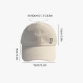 Solid Color P Letter Women Baseball Cap Summer Empty Top Sun Hat Casual Sports Girls Ponytail Caps. 