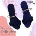 ladies slippers girls Slippers for party wear | Steplia flat slipper | Slippers | Hight quality slippers (Eid collection). 