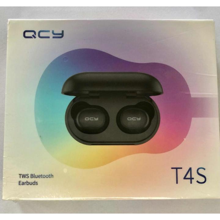 QCY T4 Bluetooth 5.0 TWS Earphones Game Mode Wireless Charging DSP Noise Cancelling