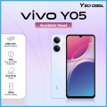 vivo Y05 - (4+4)GB Extended RAM - 64GB / 128GB ROM - 13MP Rear Camera - 6500mAh Battery -  Side FingerPrint - Official PTA Approved. 