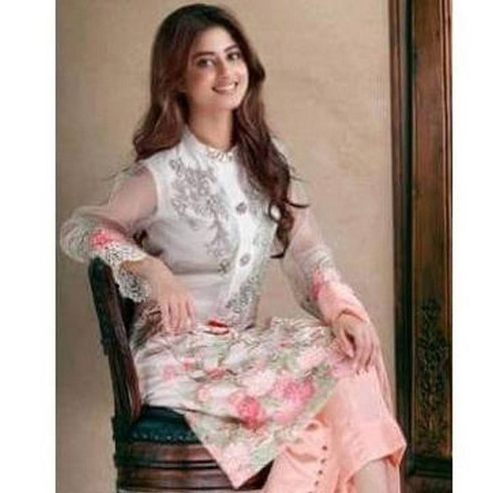 Beautifull Stiched Kurta plus trouser (2pc) for women/girl