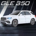 1:24 Scale Die Cast Model Toy Car Mercedes Benz GLE 350 300 450 SUV Pull Back Alloy Off-Road Vehicles Diecast Metal Scale Model Car With Sound ＆ Light Simulation Children's Collection Model Toys Best Gifts for Kids Boys Girls. 