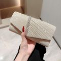 Women Exquisite Evening Bag Party Banquet Glitter Purse Lady Elegant Wedding Clutches Handbag Party Cocktail Chain Shoulder Bag. 