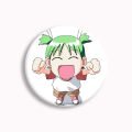Yotsub Koiwai Summer Anime Button Pin Yotsuba With The Headset Kawaii Brooch Badge Bag Accessories Fans Collect Friends Gift. 