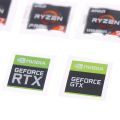 AMD Processor Series Sticker ATHLON Ryzen R 3 5 7 Logo PRO7 Generation Label. 