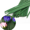 10/20/30pcs 2mm 40cm Floral Stem Wire Crafts Dark Green Wire for Florist Flower Arrangement for DIY Material Handmade Accessoies. 