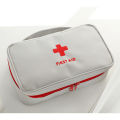 First Aid Box and Travel Medicine Storage Box, Plastic Medicine Kit Case Container Empty, Medical Box with Lock Lid & Handle, Emergency Supplies Organizer for Family and Traveling, Clear. 