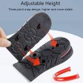 Sneakers Unisex Shock Absorption Heel Insert Half Insoles Elevator Shoes Cushion Height Increase Insoles. 