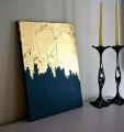EASE Gold Foil Pack of 100 (6 x6 inches) for Art Decoration, Gilding, and Craft Work (. 