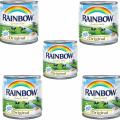 Rainbow evaporated Original milk 170ml (Imported & Original) Pack of 5 Imported Saudi. 