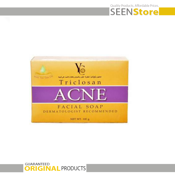 Ycc Accne Soaap Barr Trriclosan Accne Faccial Ssoap ( 1x Soap)