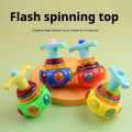 Kids Spinning Toy With Lights & Music Spin Top Toy With Launcher Electric LED Spinning Top Flashing Light Music Animal Figure.. 